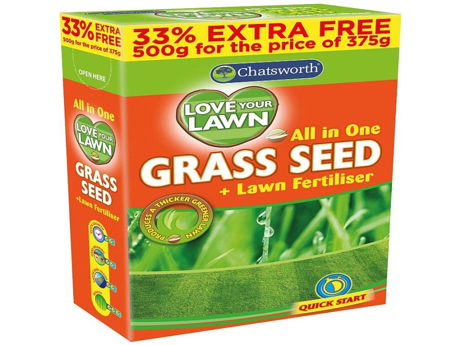 All-in-one grass seed (500g)*