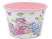 Butterfly blossom metal planter*
(H16cm - dia19cm)