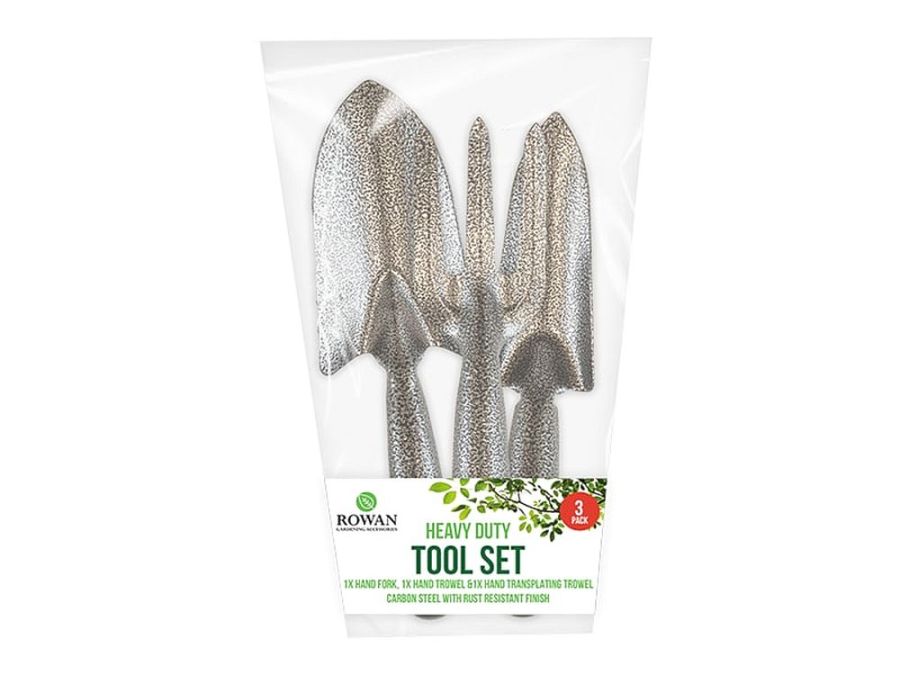 3pc heavy duty garden tool set*