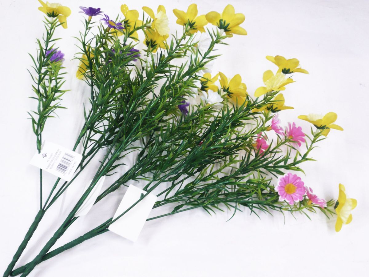 Narcissus and daisy bush - 3/cols*