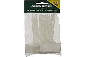 Pkt 10, plastic t-shaped plant markers
