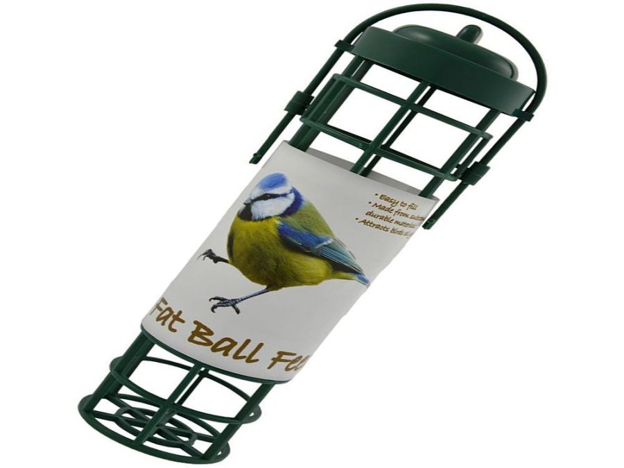 Plastic fat ball feeder*