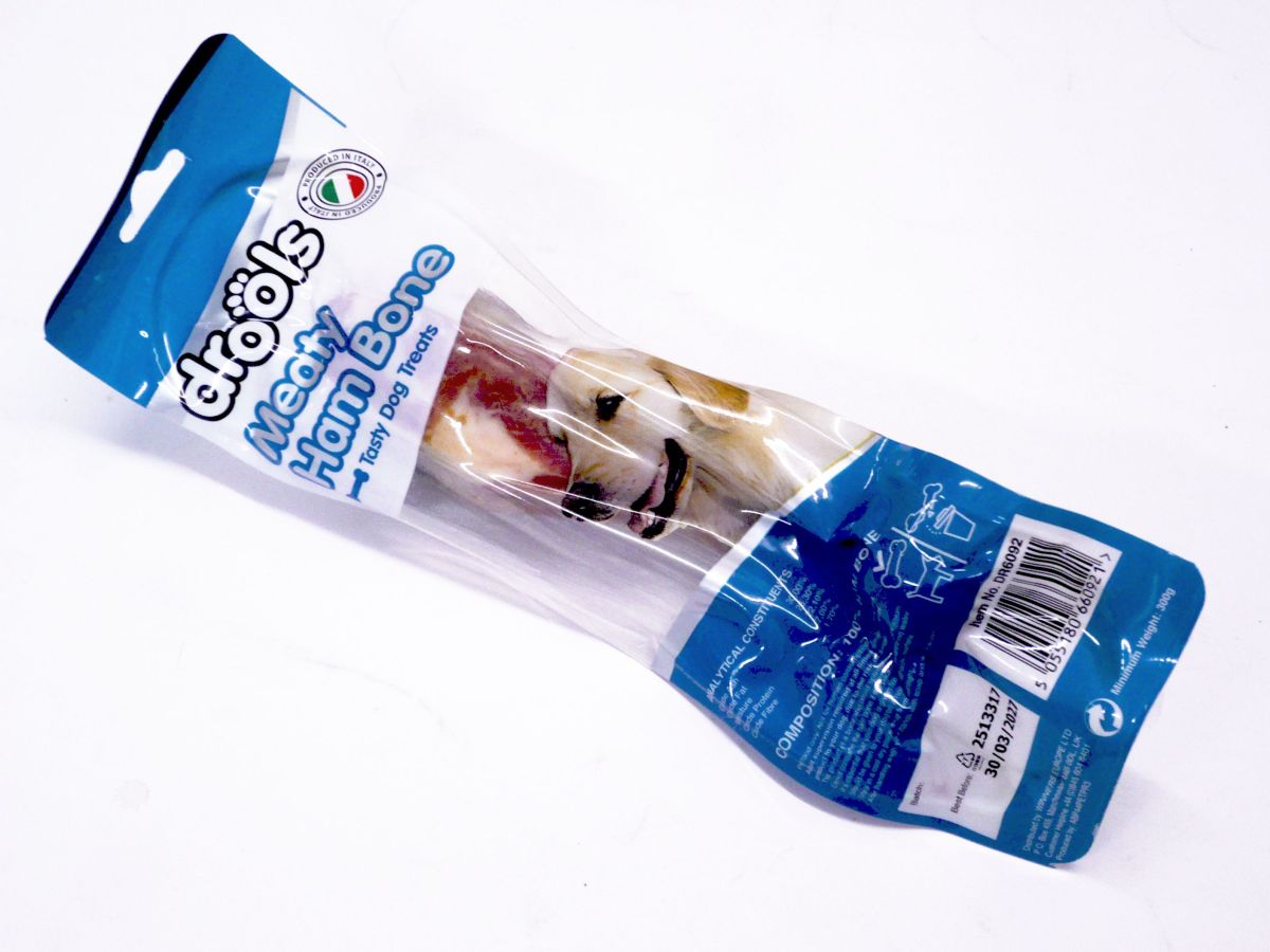 Drools meaty ham bone*