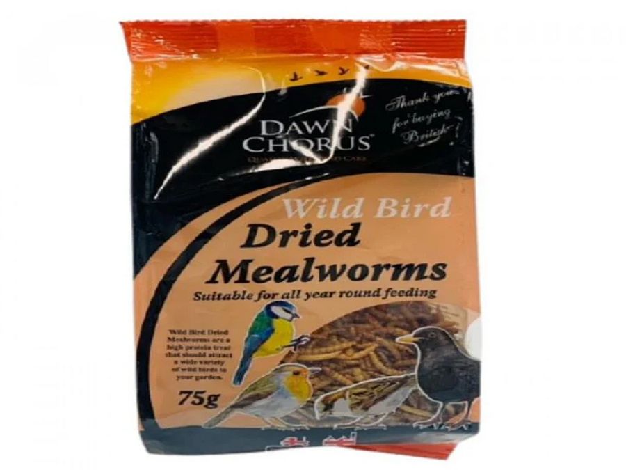 Wild bird dried mealworm (75)*