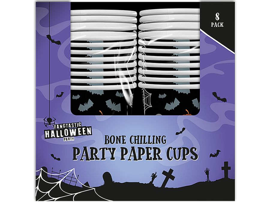 Pack 8 halloween cups*