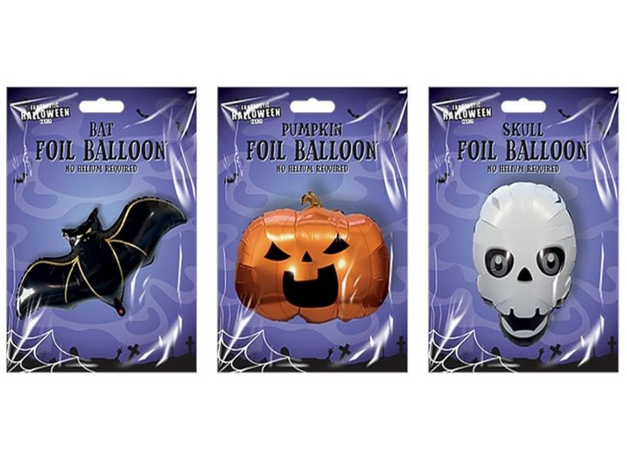 Halloween foil balloon - 3asstd.