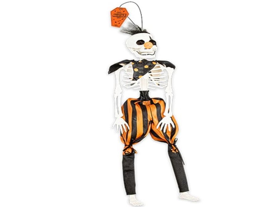 40cm hanging clown skeleton.