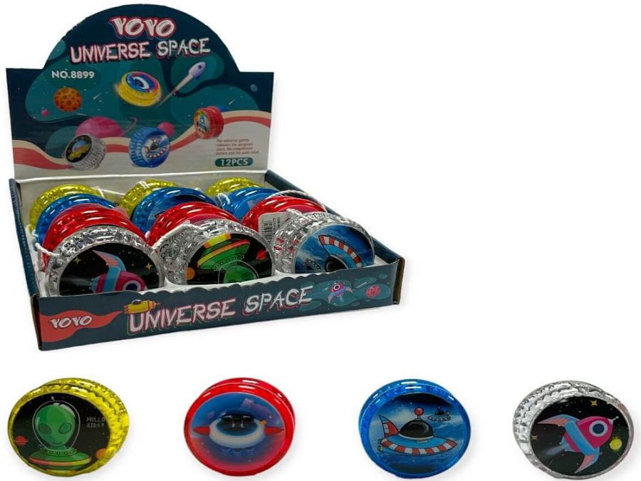 Space yo-yo (5.5cm)*
(ADD 12 FOR DISPLAY)