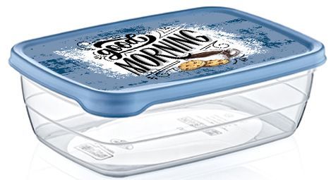 1.2ltr printed lid food box
(14.3x20x6.7cm)*