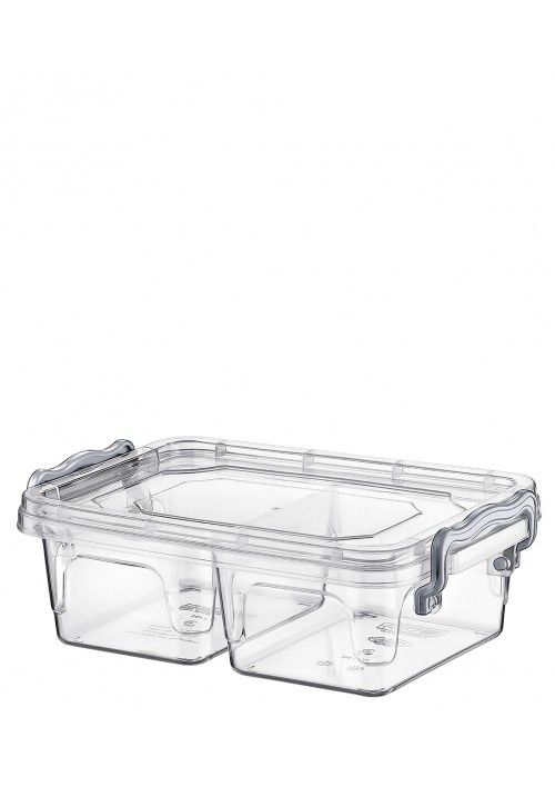 0.5ltr rectangular divided box*