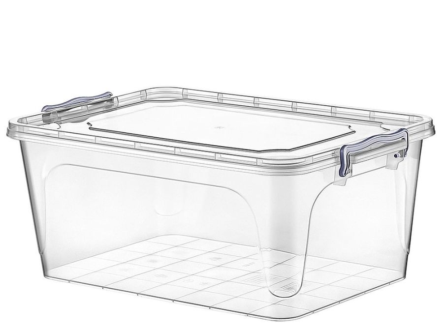 25 litre clip storage box*