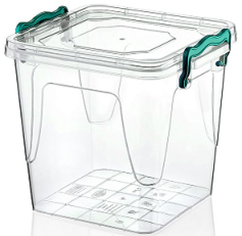 3.7ltr tall square clip box
(20x18x18.5)*