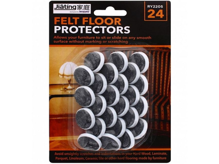 Pack 24, felt floor protectors*