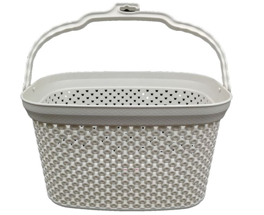 Plastic peg basket - 2/cols*
(15x21x12.5cm)