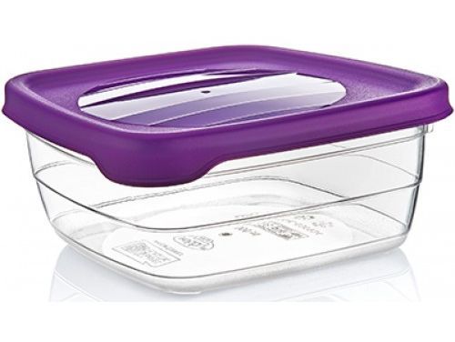 2.5ltr square food/storage box - asstd cols* USE 021033