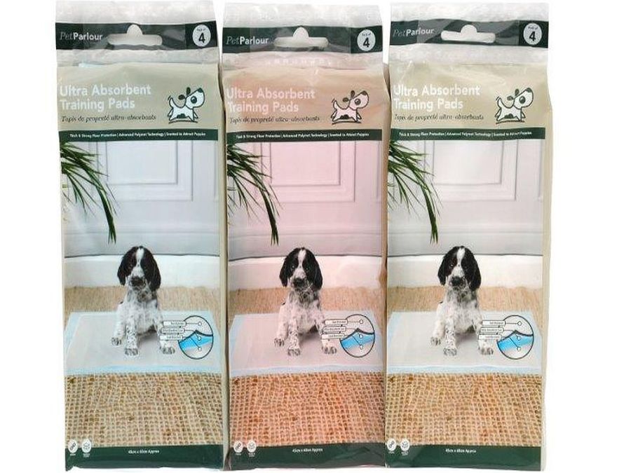 Pack 4 training pads (45x60cm) - 3/cols*