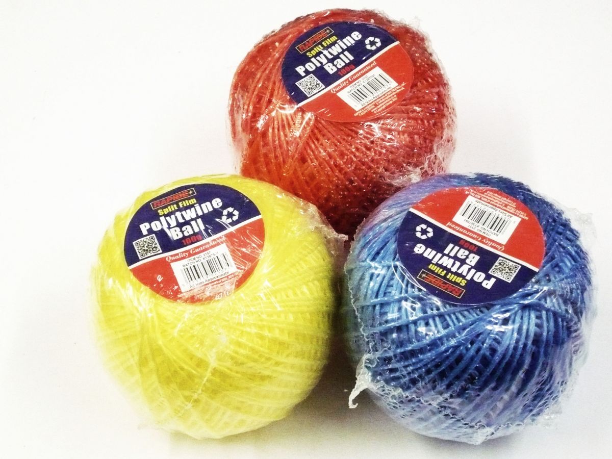 100g polytwine ball - 3/cols*