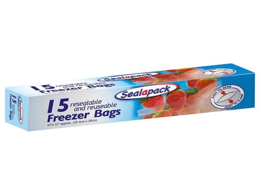 Box 15 reusable freezer bags