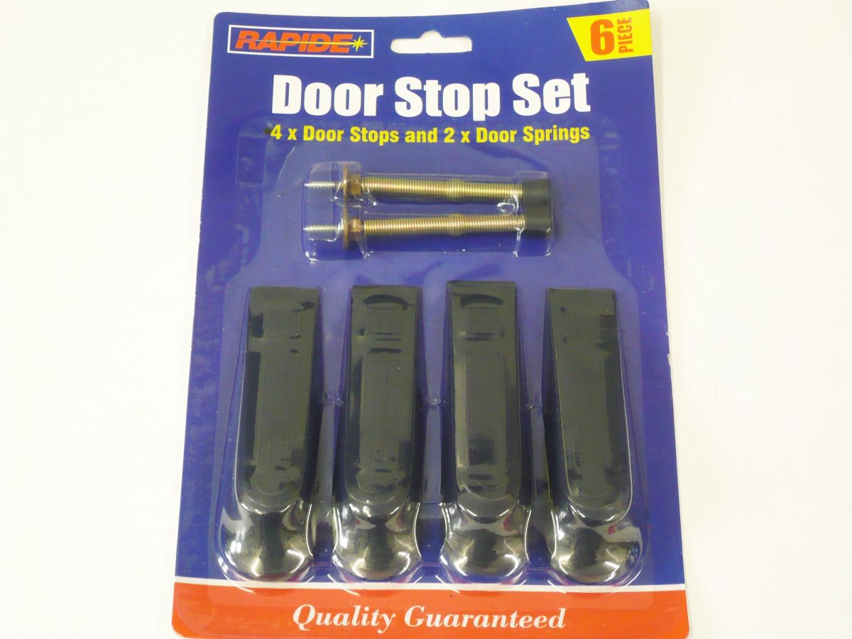 6pc door stop set