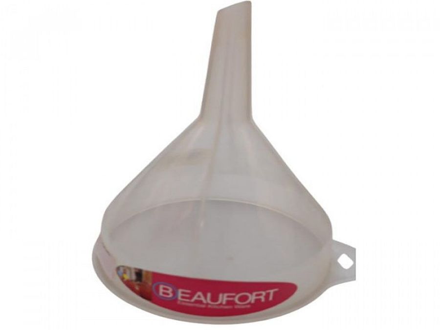 18cm clear plastic funnel*