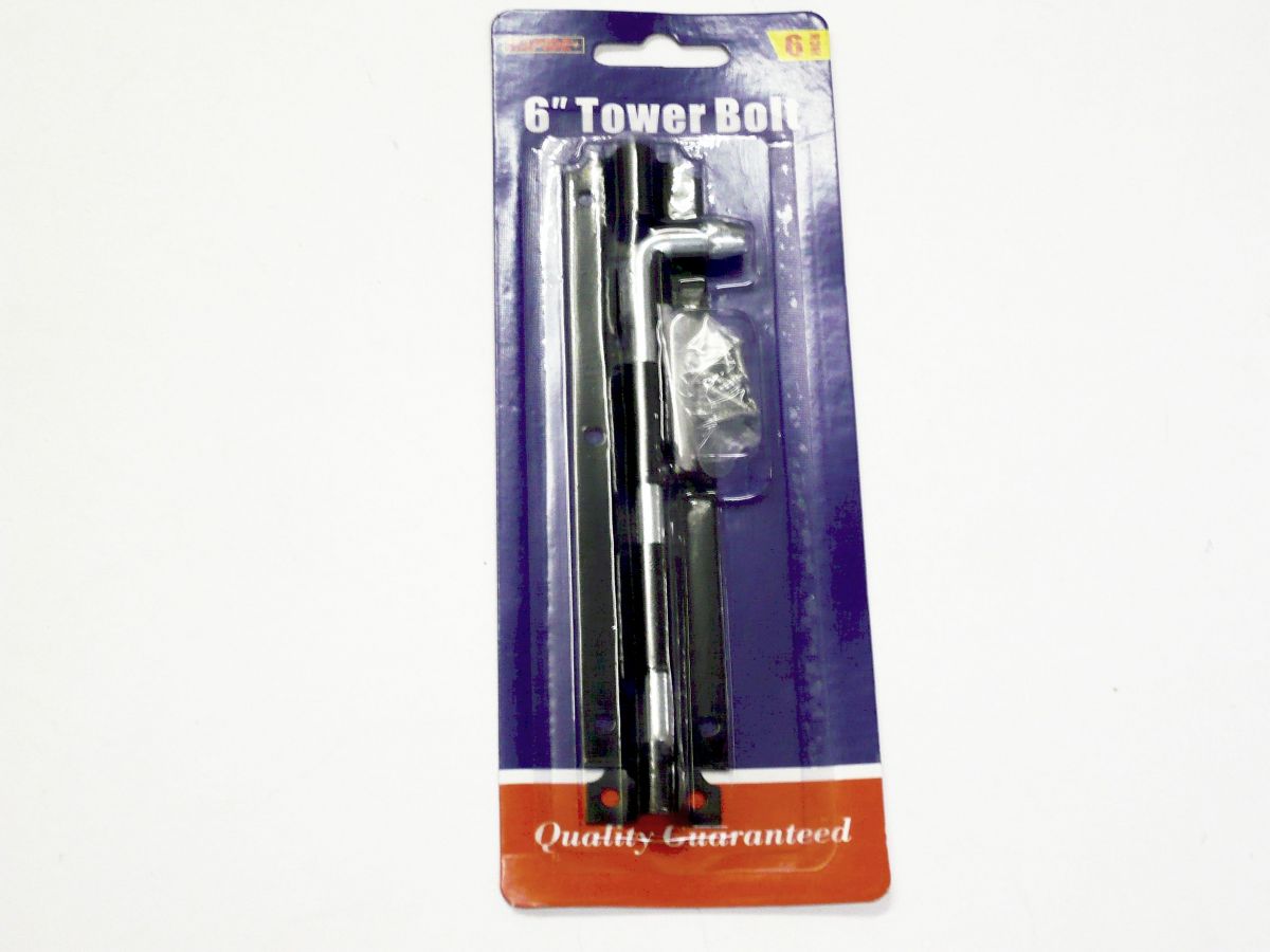 6" tower bolt*