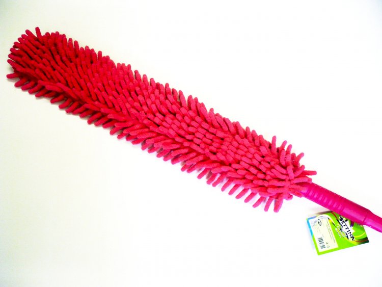 Chenille duster - asstd bright colours*