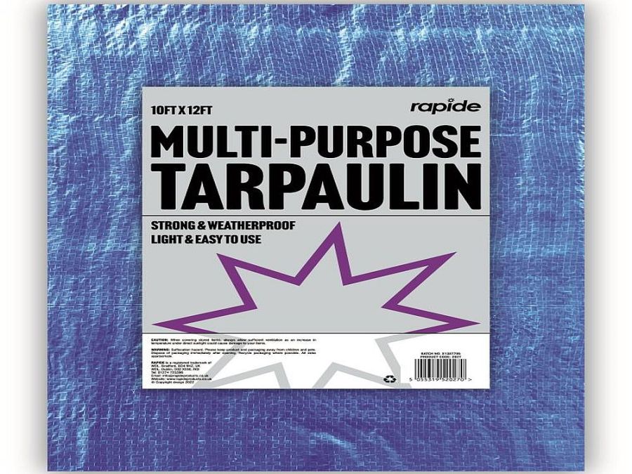 10ft x 12ft tarpaulin*