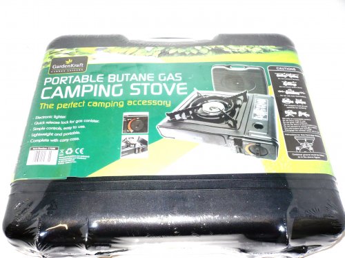 Portable gas camping stove.*