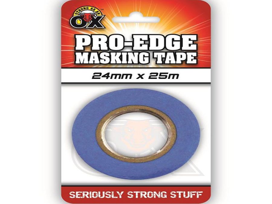 Pro-edge masking tape*
(24mm x 25m)