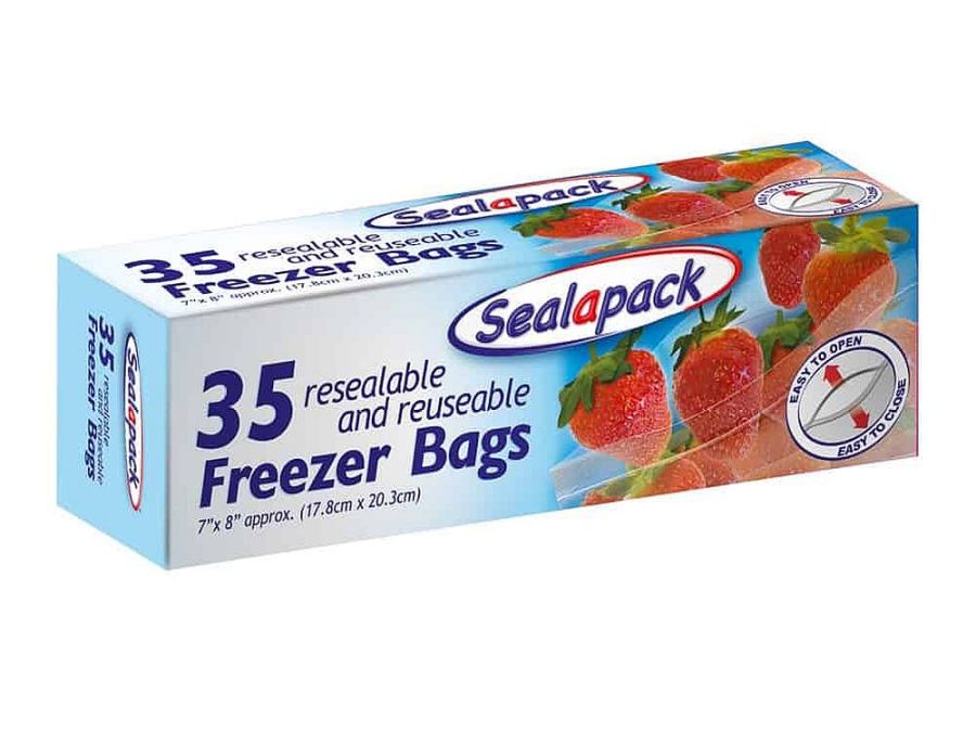 Box 35, resealable freezer bags (17x20cm)