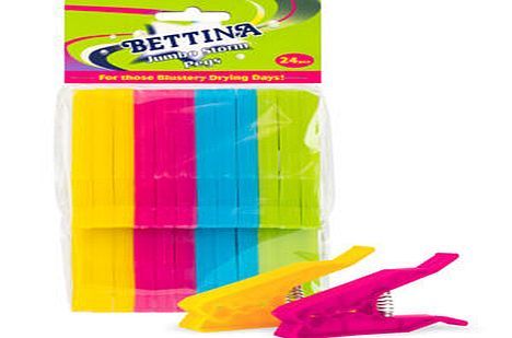 Pack 24, jumbo storm pegs*