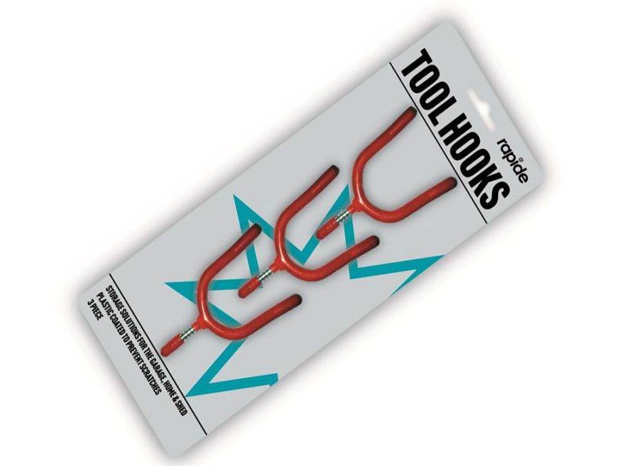 Pack 3, u-shaped tool hooks*