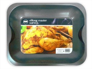 Non-stick oblong roaster (36x28cm)*
