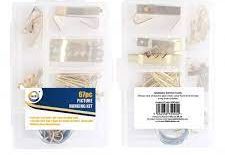 67pc picture hanging kit*