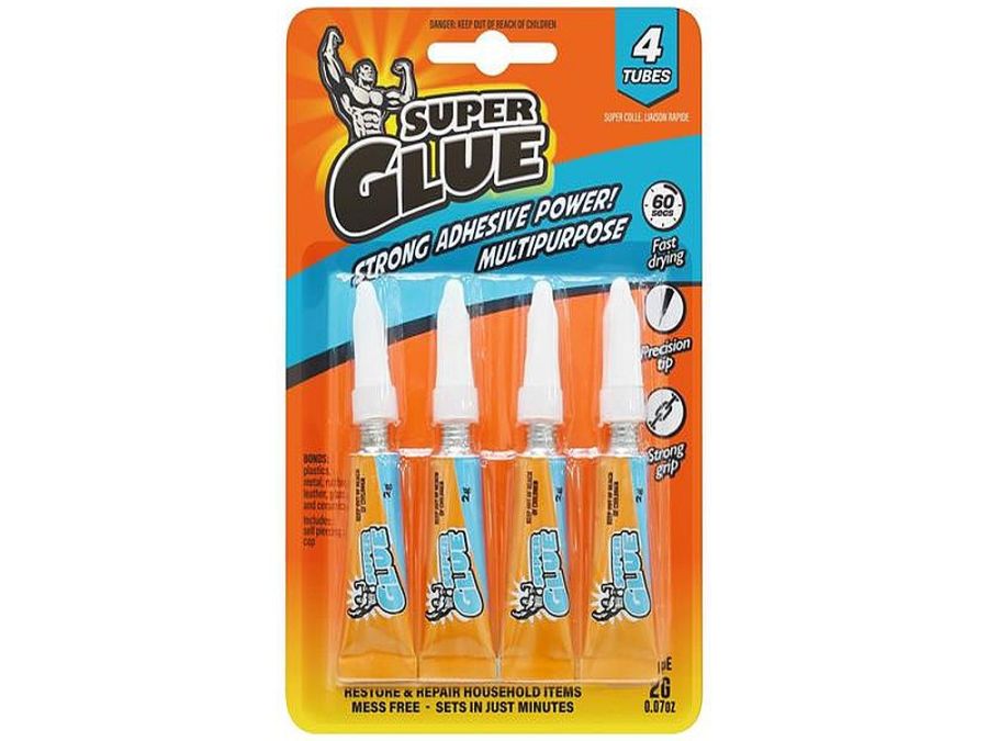 Pack 4, 2g super glue*