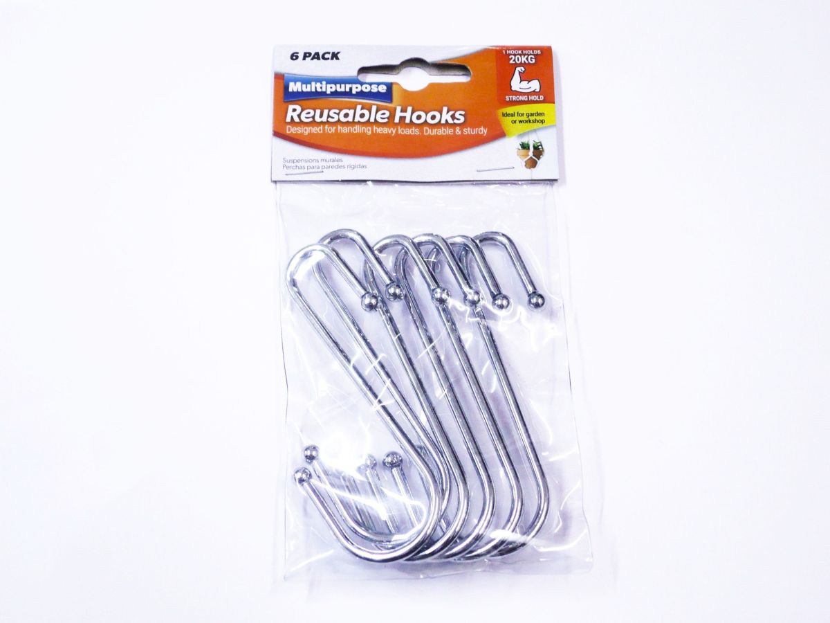 Pack 6, s-hooks*