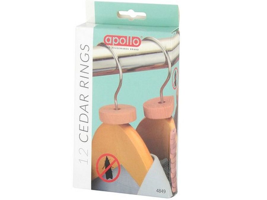 Pack 12, cedar rings.