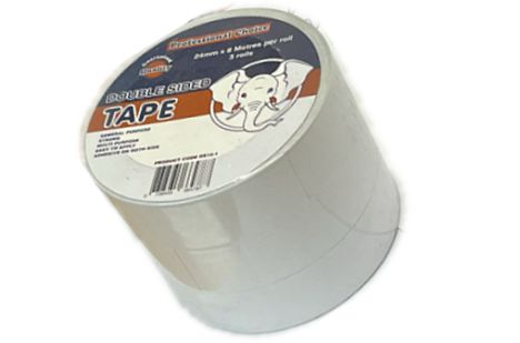 Pack 3, double sided tape*
(24mm x 8m per roll)