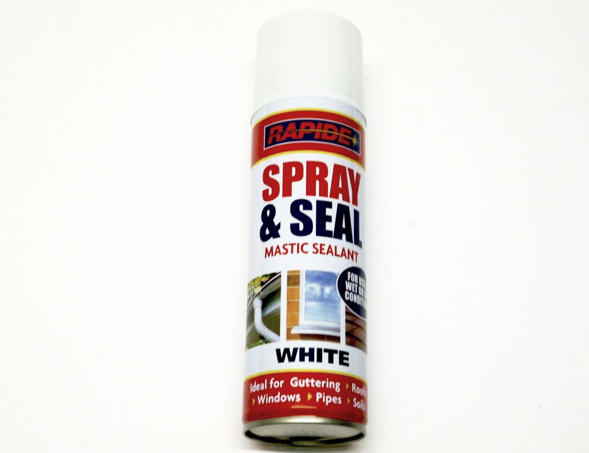 Spray and seal mastic sealant (300ml) White*