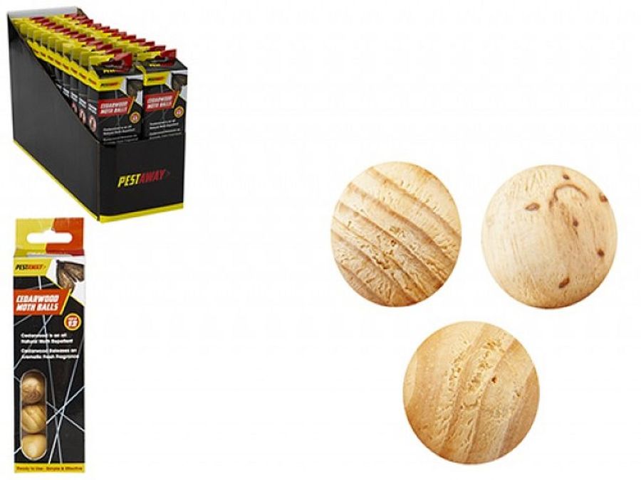 Box 12, cedarwood moth balls*