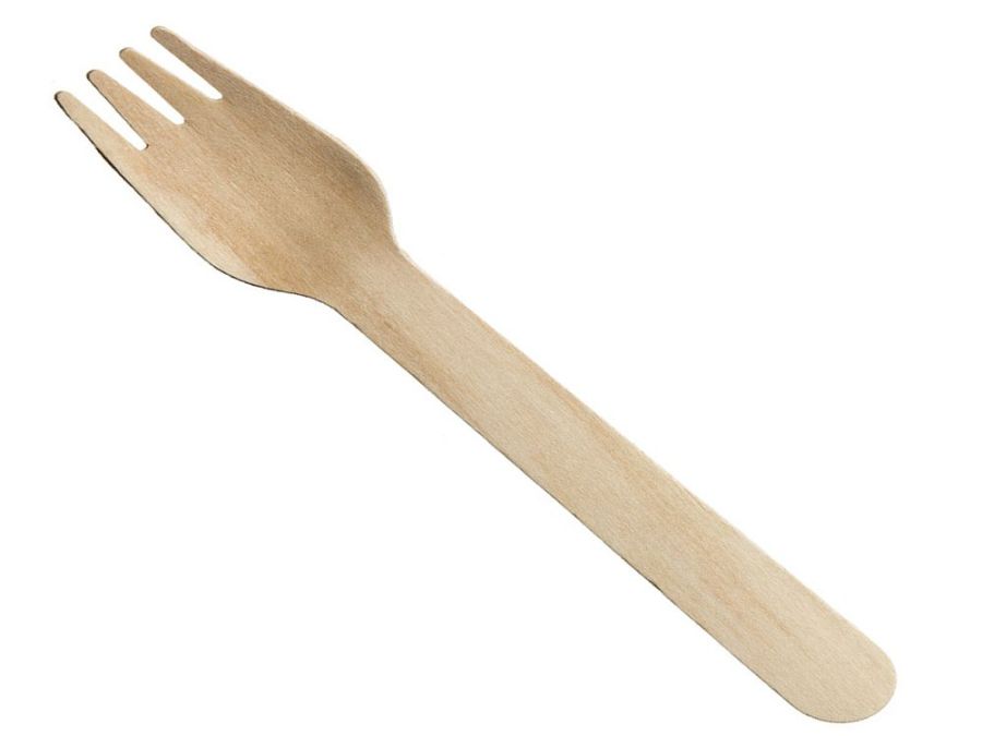 Pack 24, birchwood forks (100% biodegradable)*