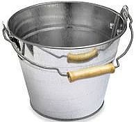 9ltr galvanised bucket*
