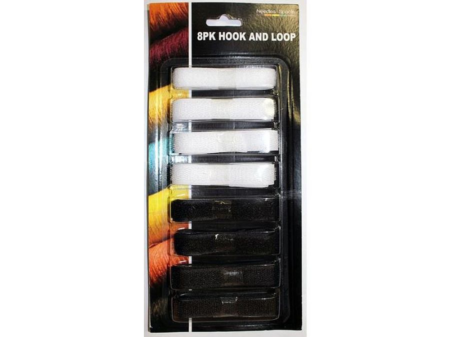 Pack 8, hook and loop*