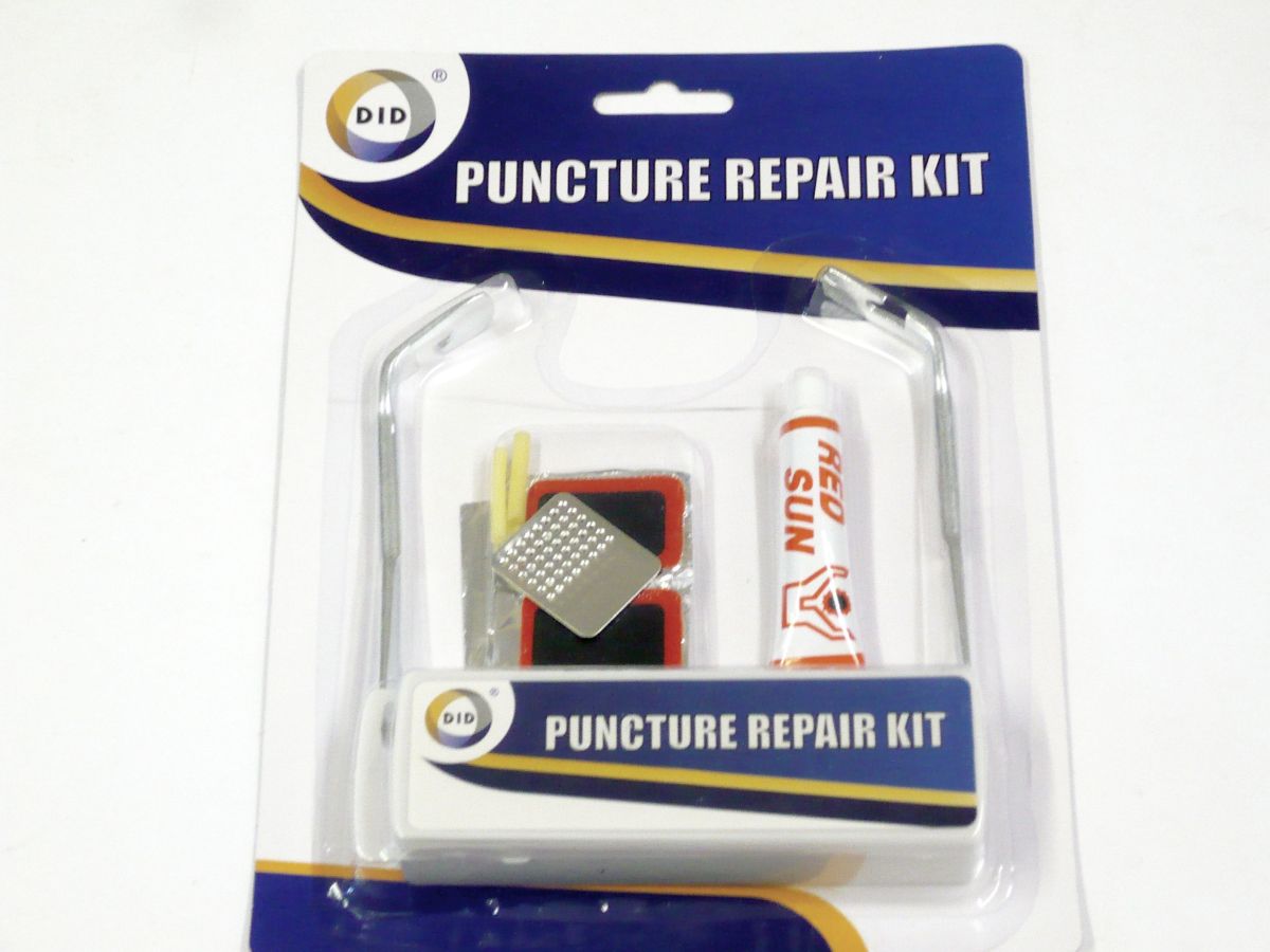 8PC Puncture repair kit*
USE HW162