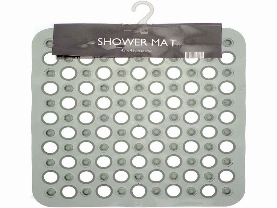 Pvc shower mat (43x43cm) - 3/cols*