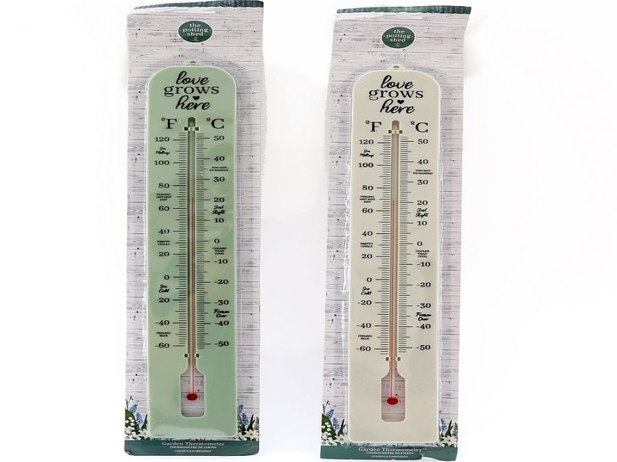 40cm Potting Shed garden thermometer - 2/cols*
(HW0102)