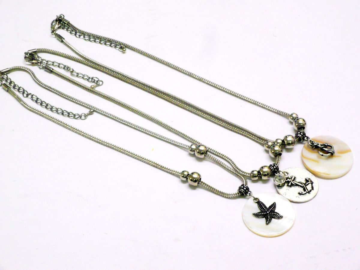 45cm marine necklace - 3asstd*