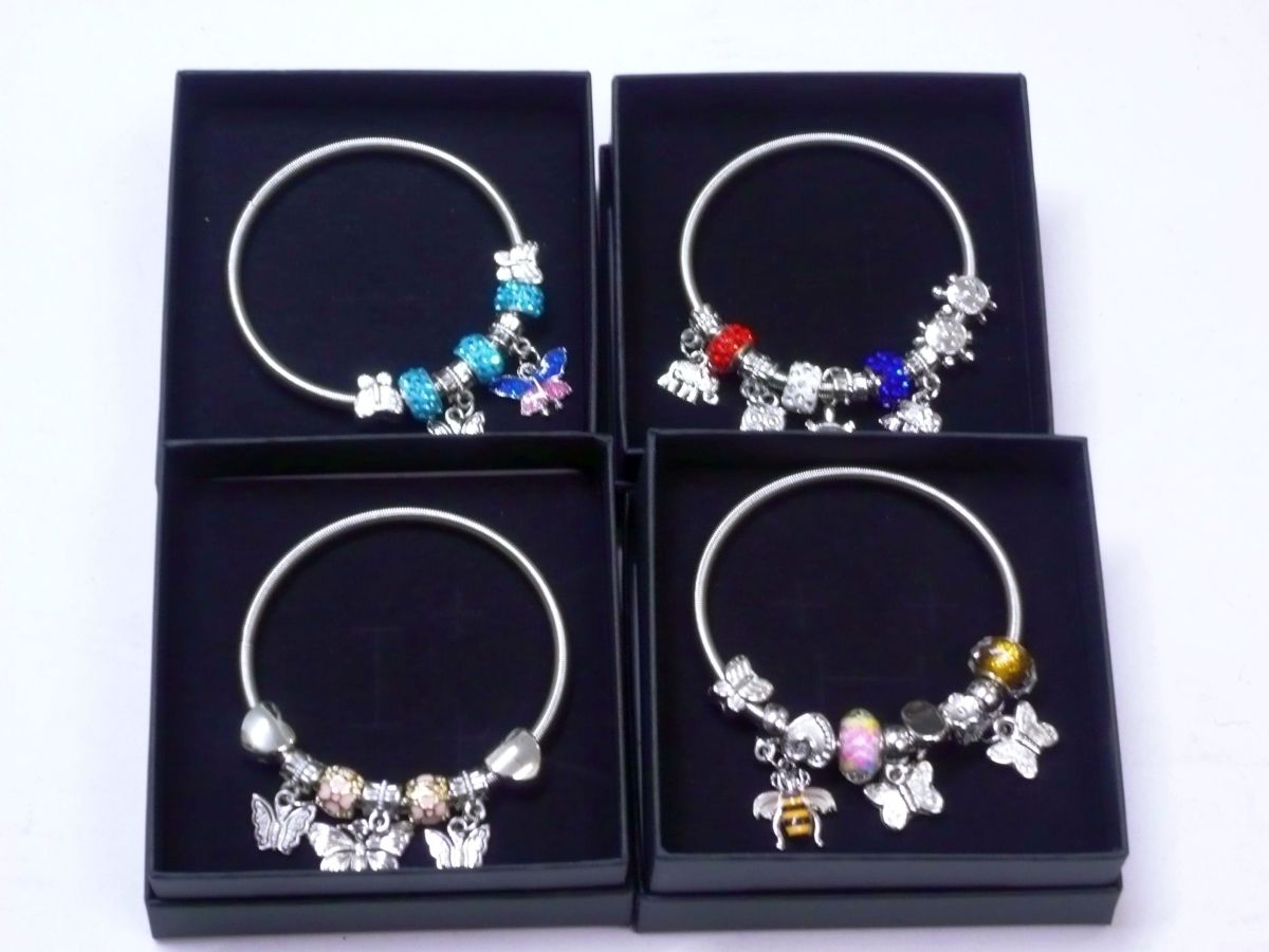 Charm bracelet - 4asstd*