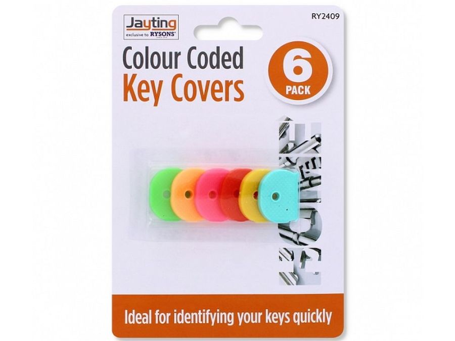 Packy 6, colour coded key covers.