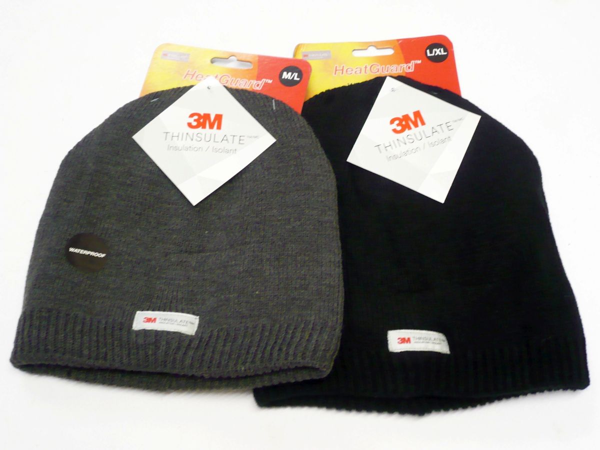 Wind/waterproof thinsulat hat (m/l-l/xl) - 2/cols.